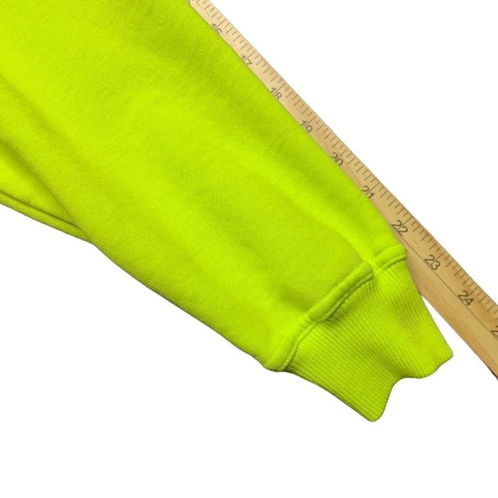 Represent Mens S Hoodie Gold Lime Green Angel Graphic Print - Picture 15 of 15